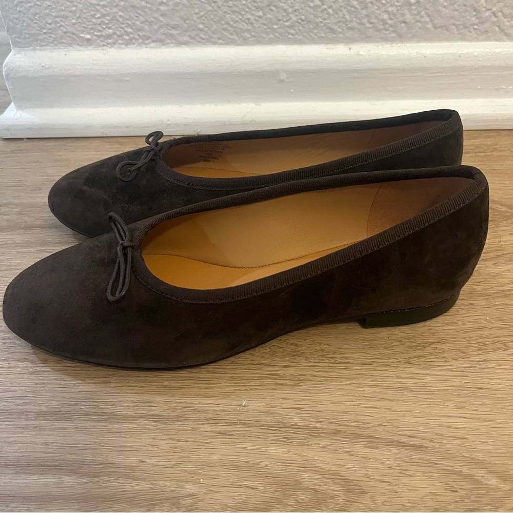 [NWOT] Madewell The April Ballet Flat in Dark Carob Size 7 - Picture 5 of 10